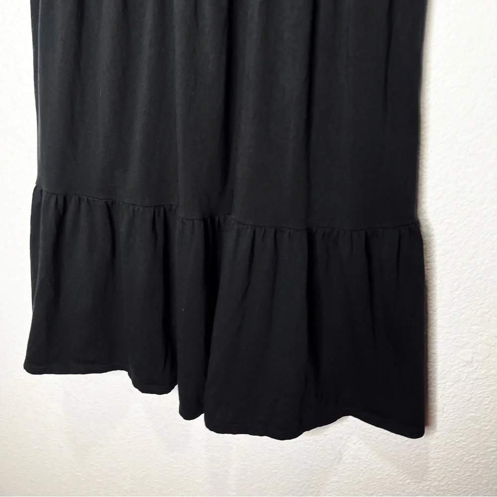 J. Crew Knit Broken-in Jersey Tiered Mini Dress